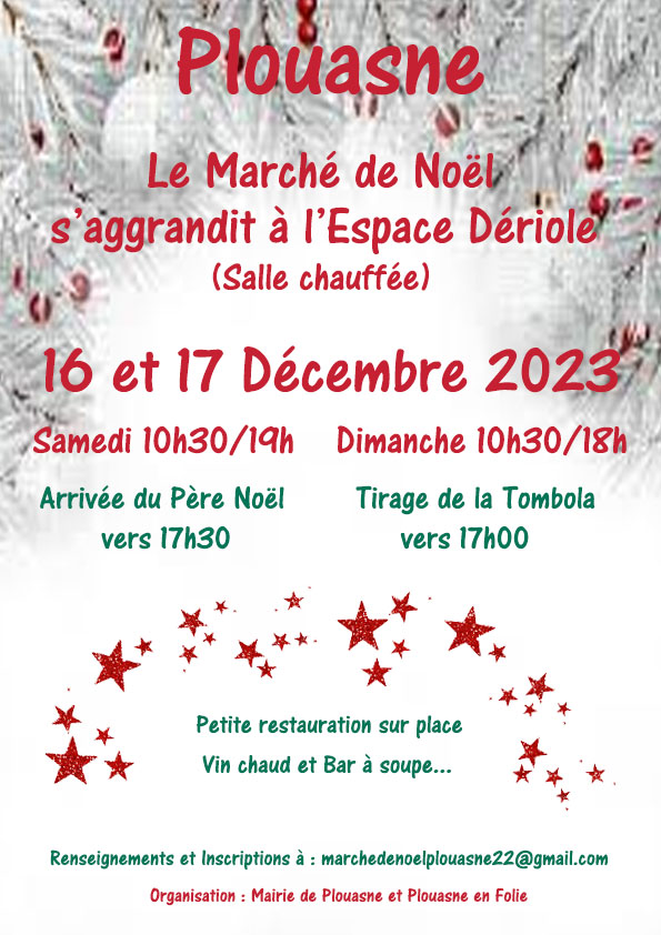 Marché de Noël – Inscription