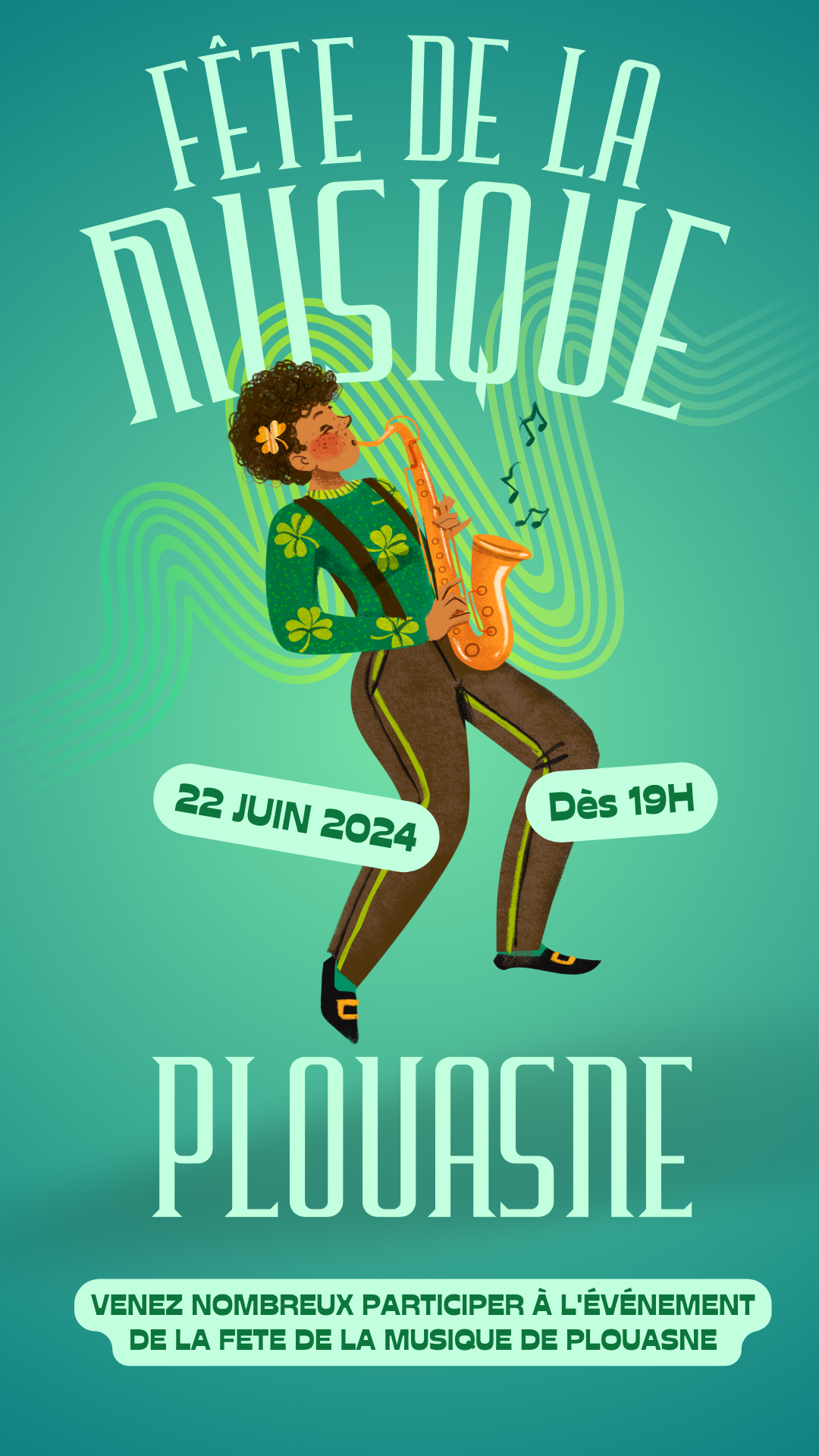 “Fête de la Musique” le 22 juin 2024 à Plouasne