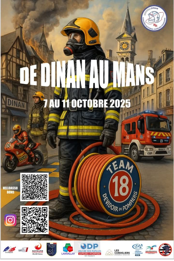 Défi solidaire sapeurs-pompiers 2025