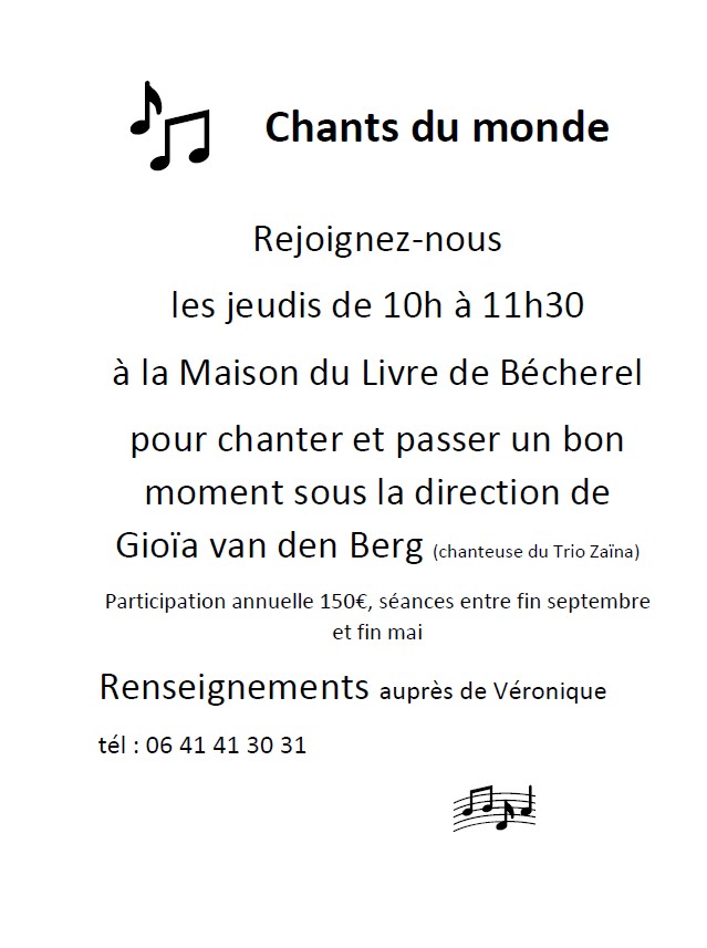 Chants du monde